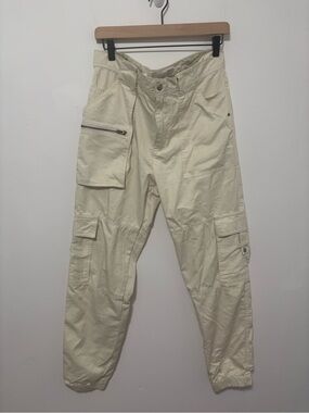 Urban outfitters standard cloth cream cargos